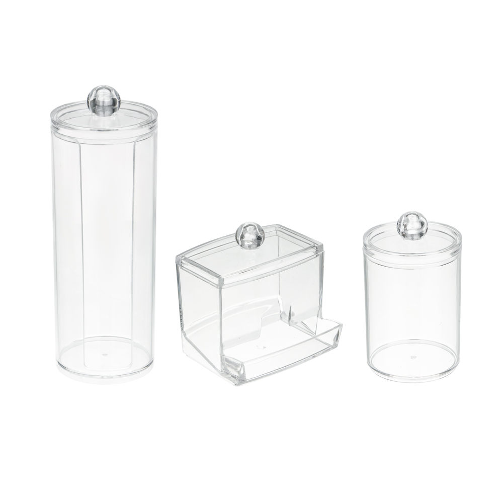 Набор органайзеров 3 штуки тм ЮНИLOOK, пластик, прозрачный, #124 - #1