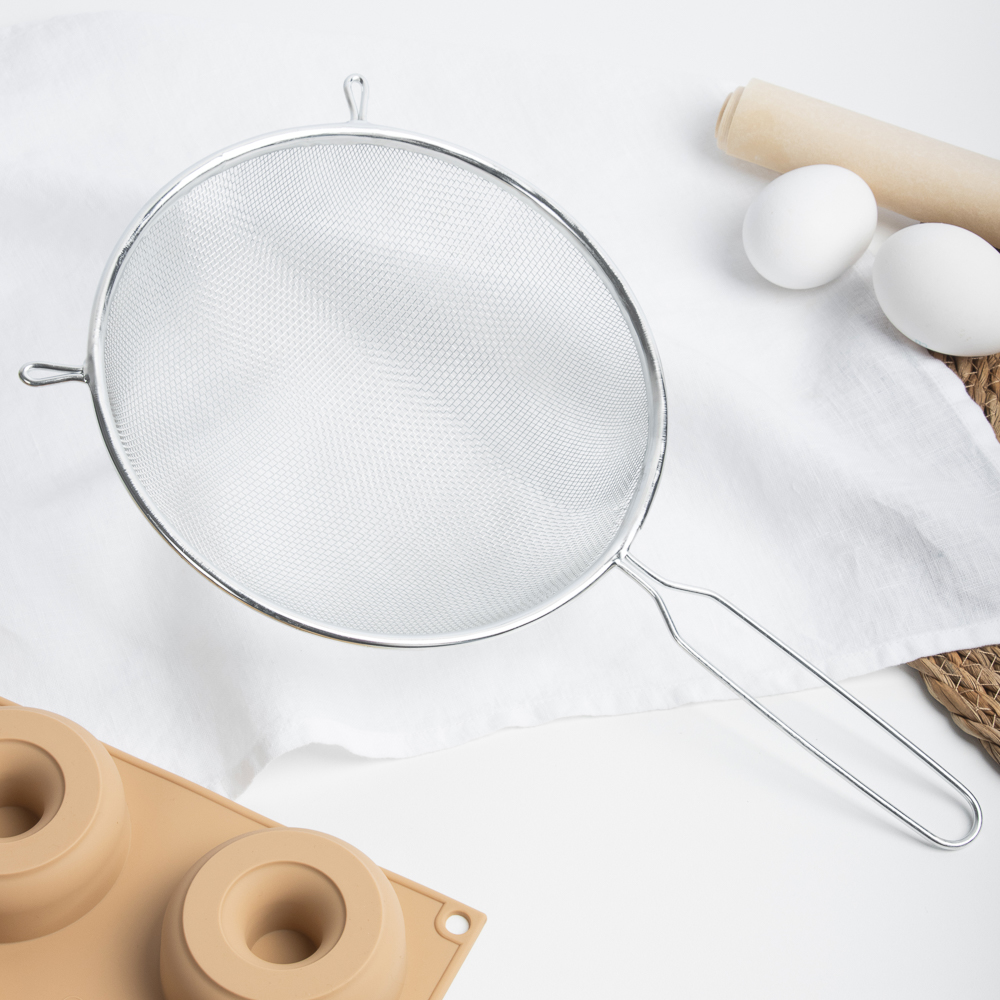 Сито с ободом и ручкой 20см FY-020 - #6