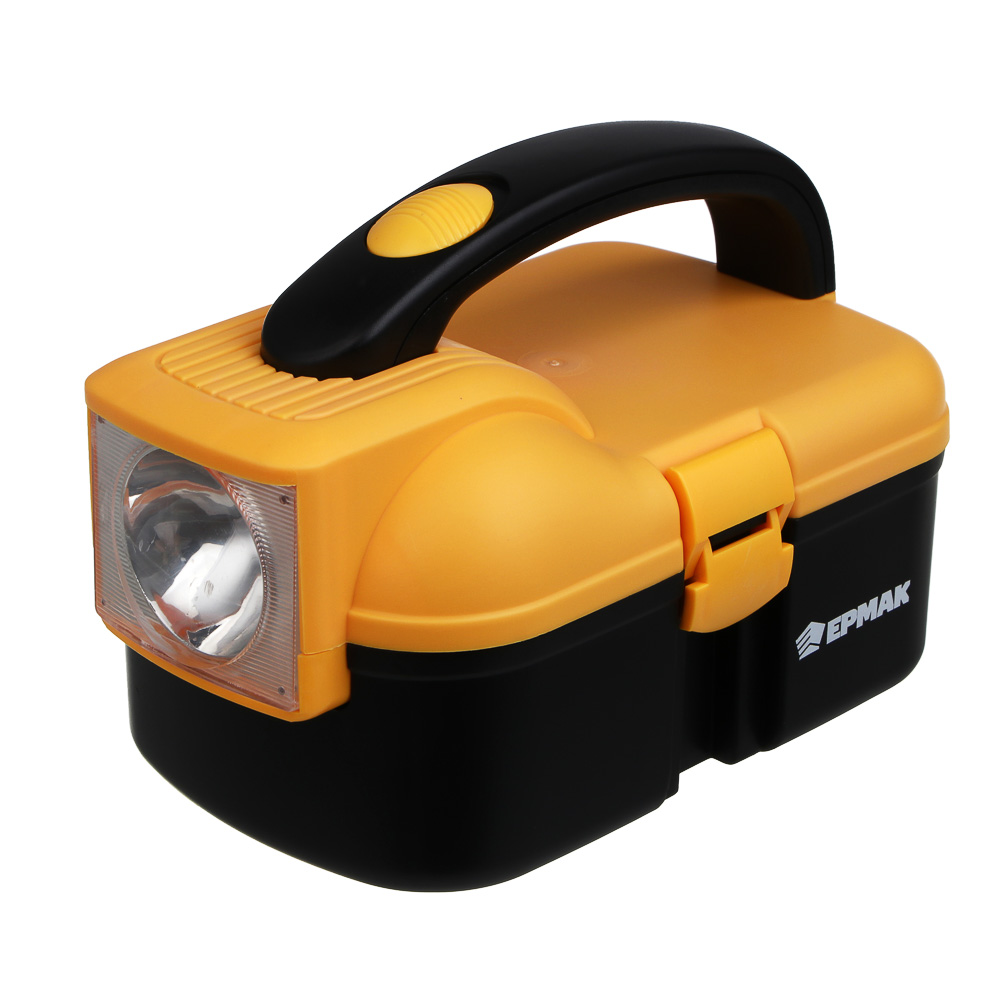 Ящик для хранения осветительный тм ЕРМАК, 19х12х12.5 см, пластик, 1 LED, 4хАА - #1