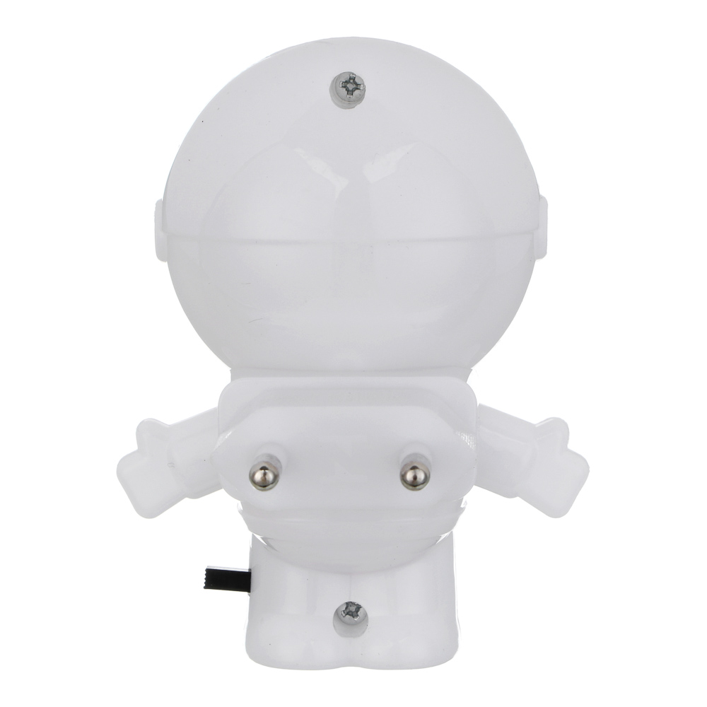 BY Светильник-ночник в розетку Космонавт светодиодный, 1Вт, 9см, 230В, пластик, белый - #4