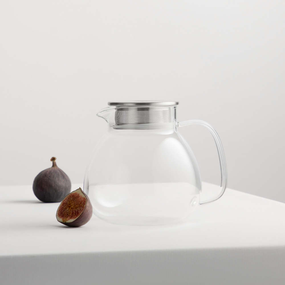 BY COLLECTION Volga Чайник заварочный 1000мл, жаропрочное стекло - #9
