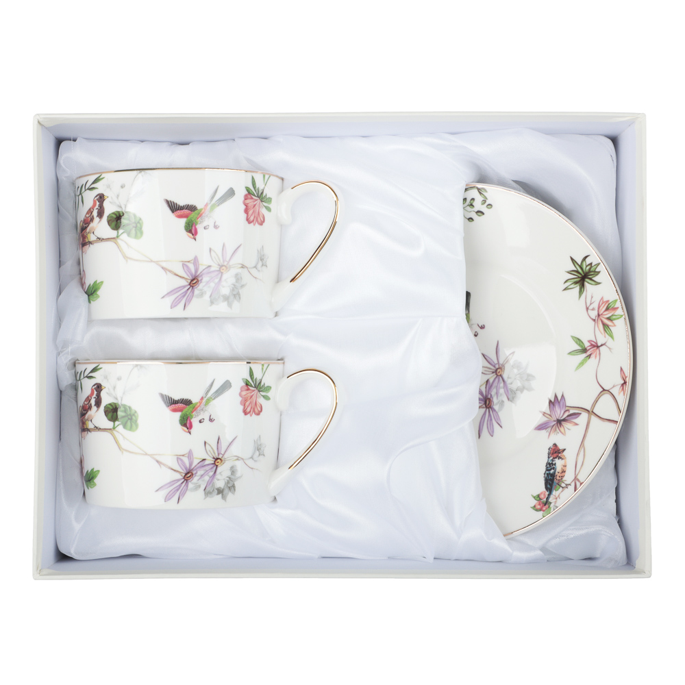 Набор чайный 4 пр., 250мл, MILLIMI, Райский сад, фарфор - #6