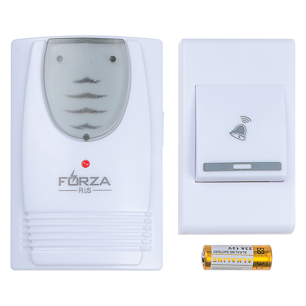 FORZA Звонок беспроводной дверной, 32 мелодий, 1x23A, 2xAA - #2