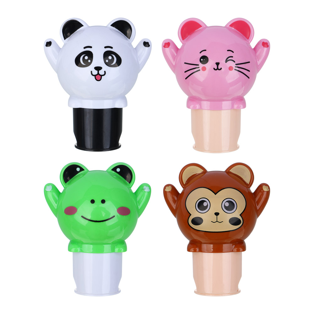 ХОББИХИТ Набор для творчества с печатями "Зверюшки", 9,5х7,5х6см, PP, 4 дизайна - #2