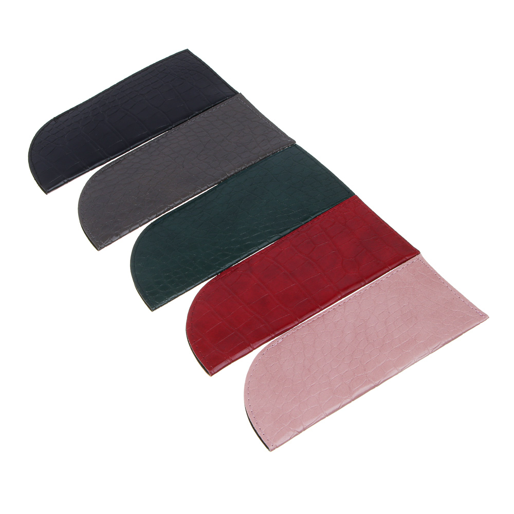 ЮL Чехол для очков мягкий, ПУ, 16,5х6,5см, 5 цветов - #1