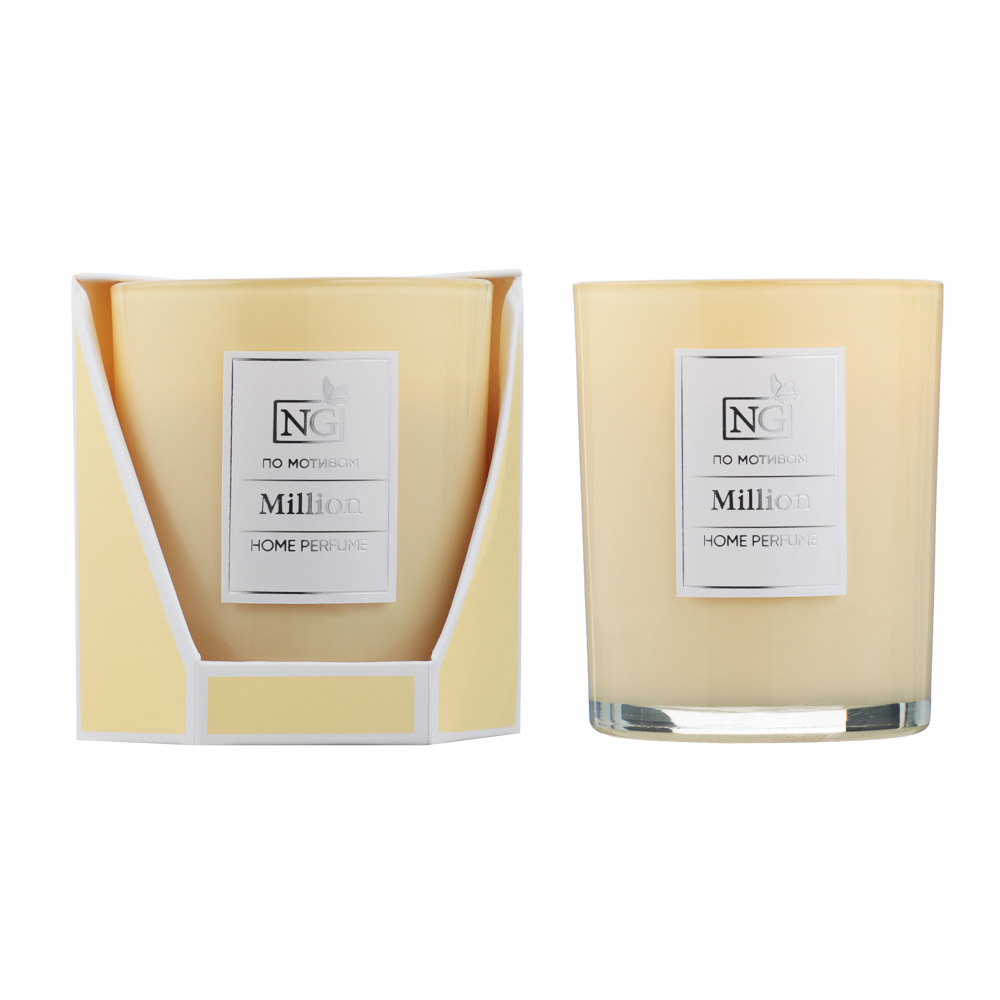 NEW GALAXY Ароматизированная свеча Home perfume 140гр. Million - #1