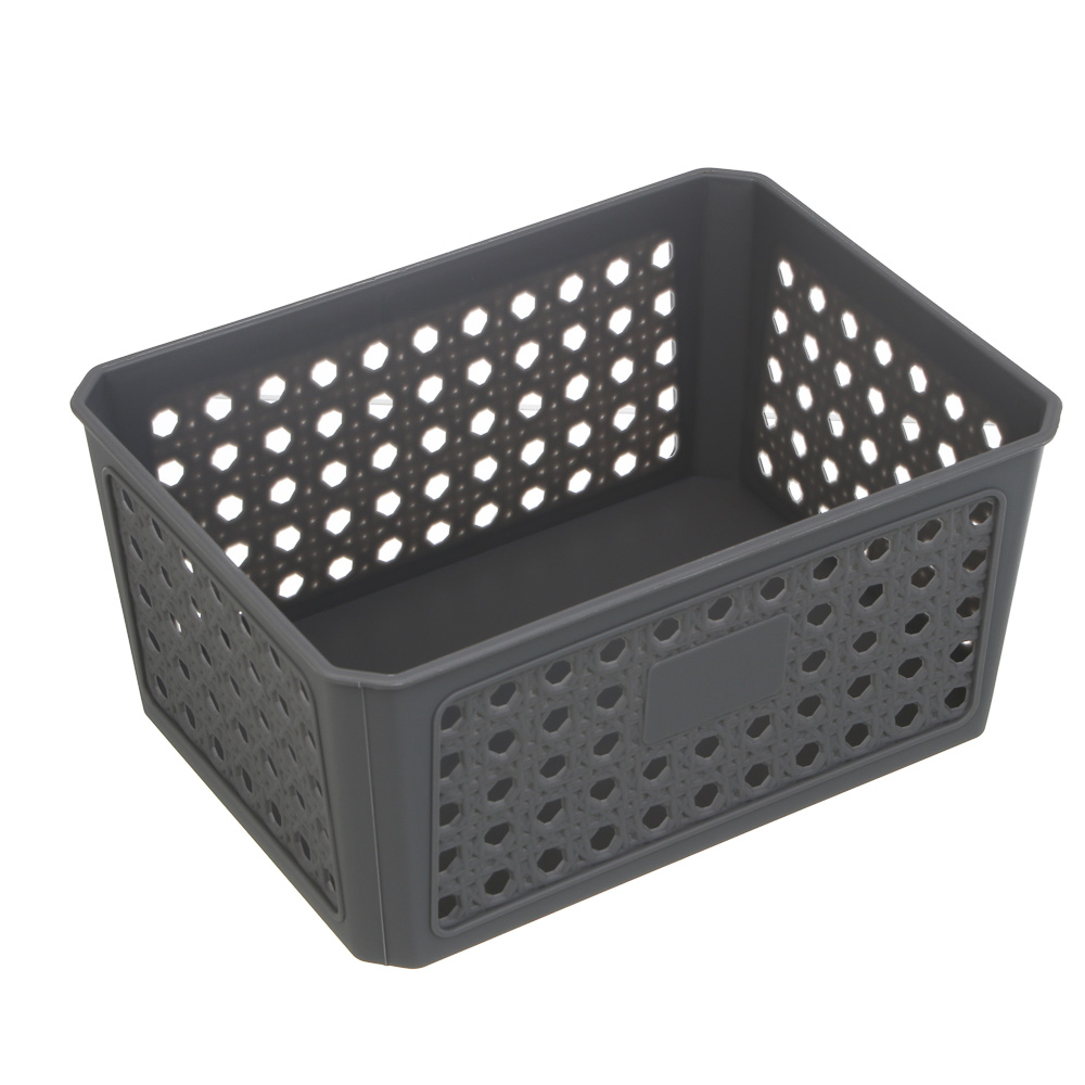 Корзина для хранения тм VETTA, пластик, 21х15,5х10см - #3