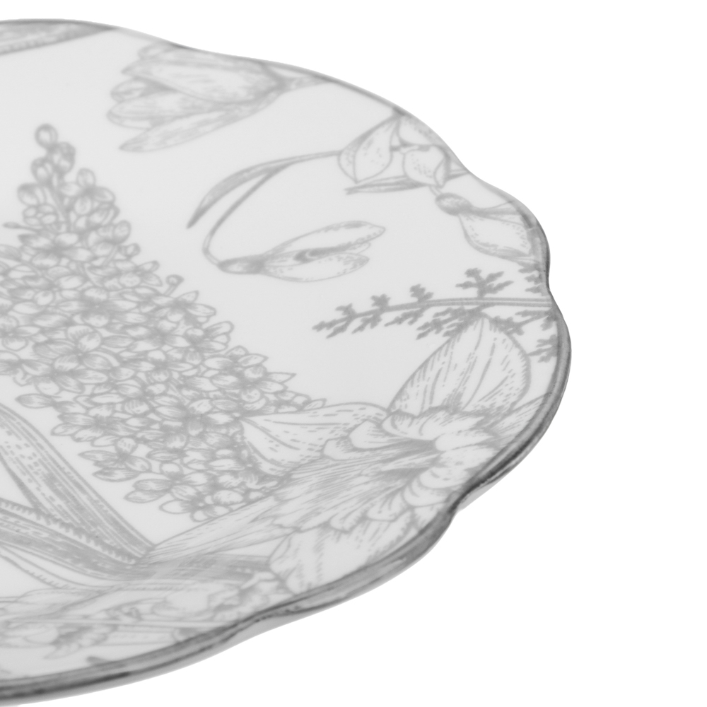 Тарелка закусочная 19см, тм MILLIMI, Мидоу, фарфор - #3