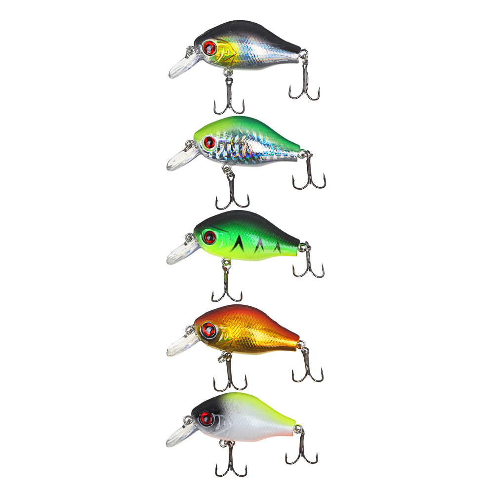 AZOR FISHING Воблер "Бэби Крэнк", F, 8,0гр, 55мм, 0,0-0,5м, 5 цветов - #1