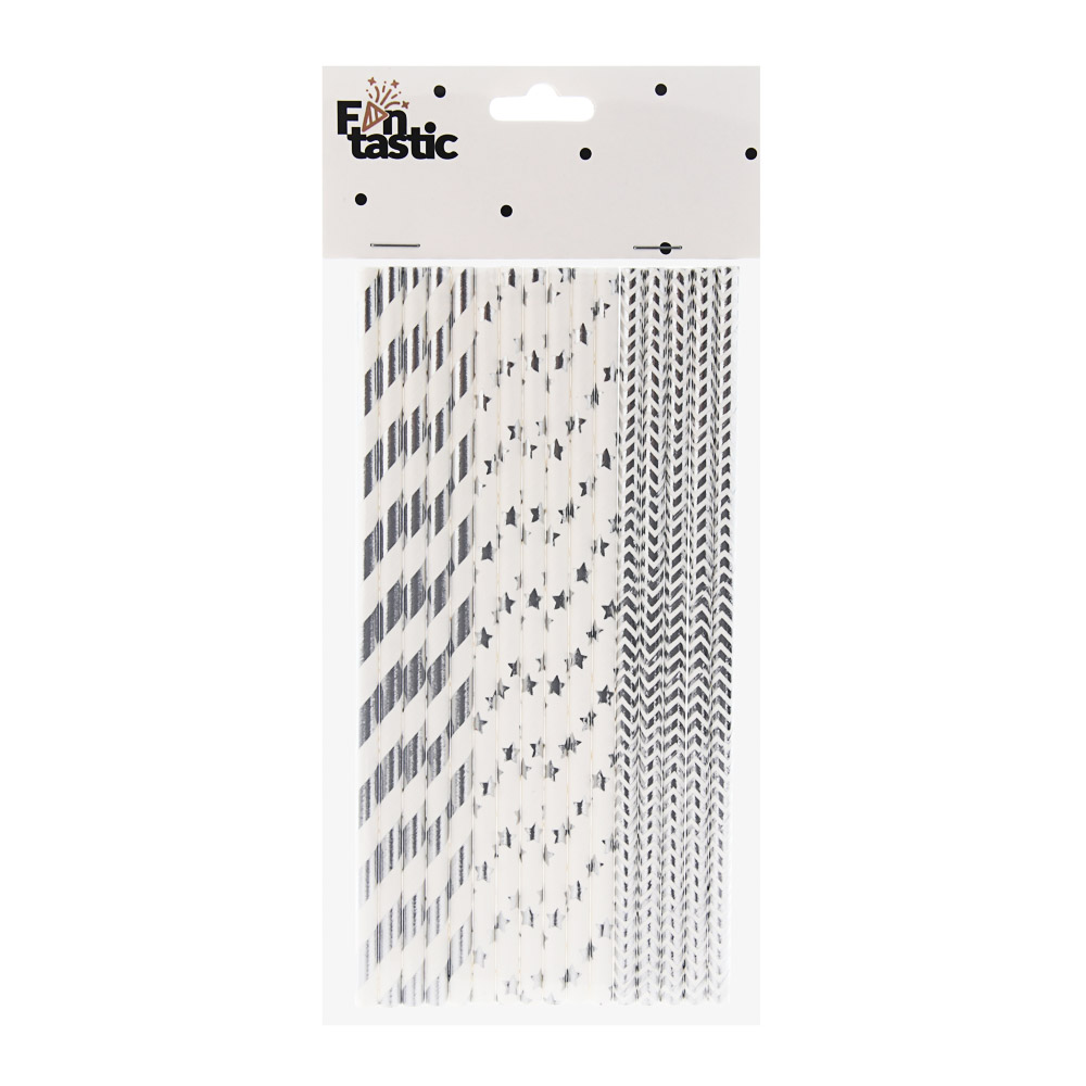 Набор трубочек для напитков тм Fntastic, 16 шт, бумага - #5