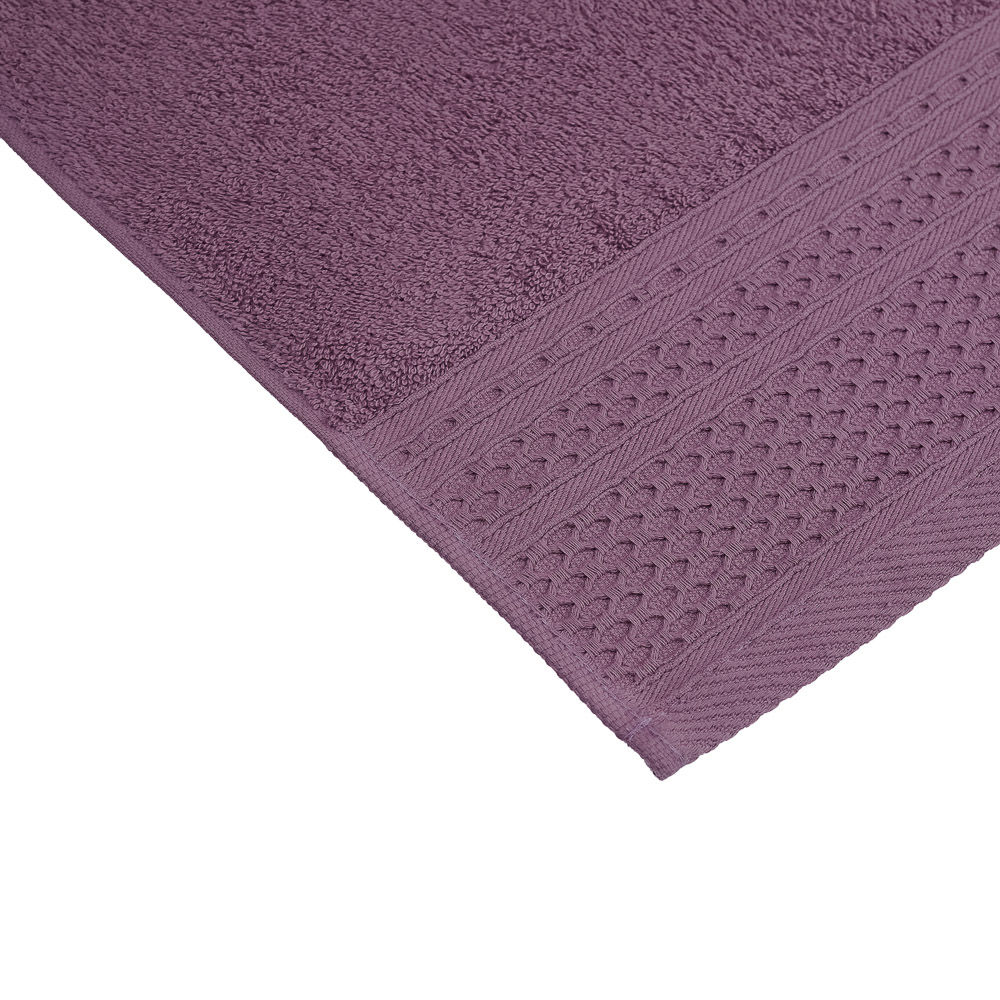 PROVANCE Хейзел Полотенце махровое, 100% хлопок, 50х90см, 400гр/м, сливовый - #8