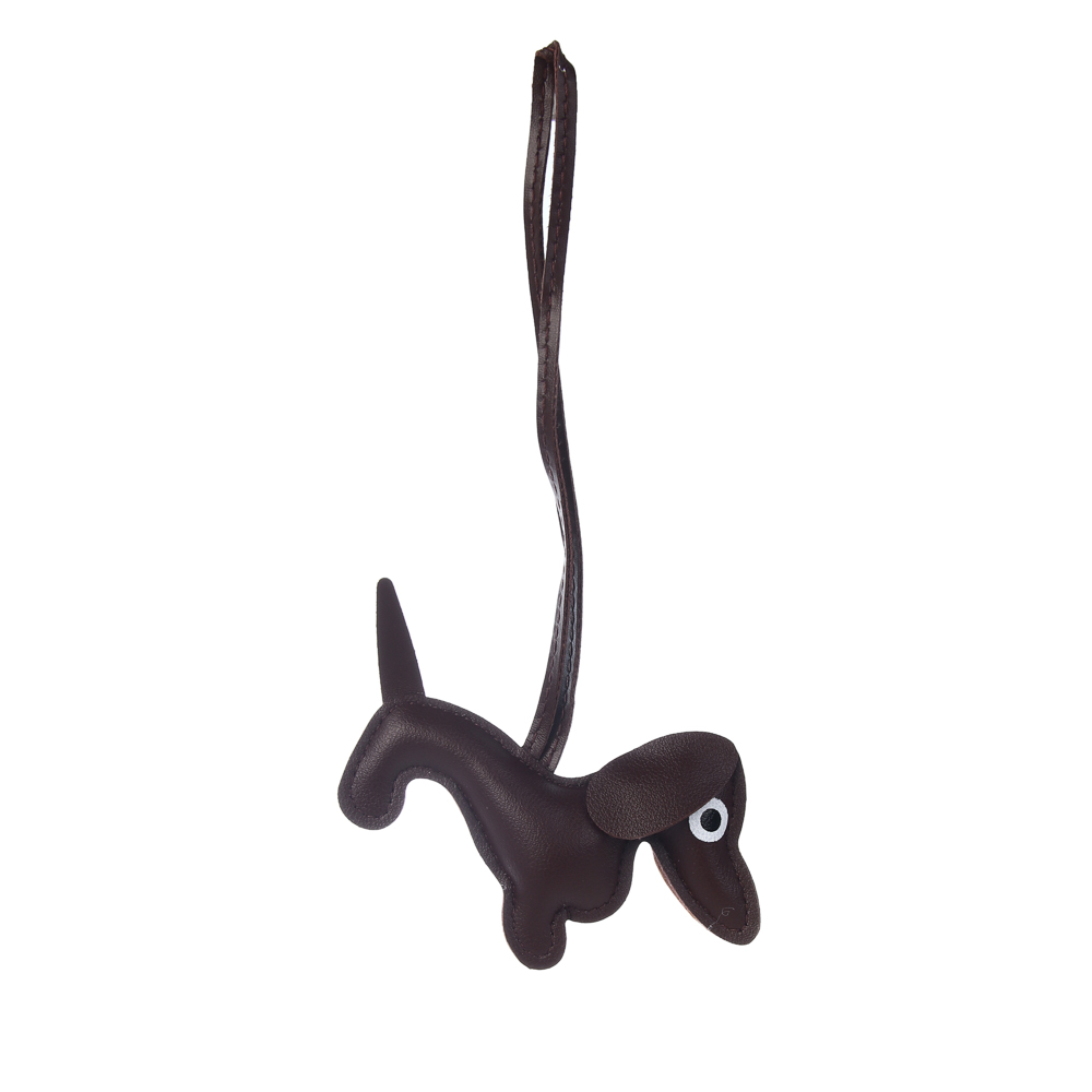 Подвеска брелок тм ЮL Такса, ПУ, 22х12,5 см, 3 цвета - #6