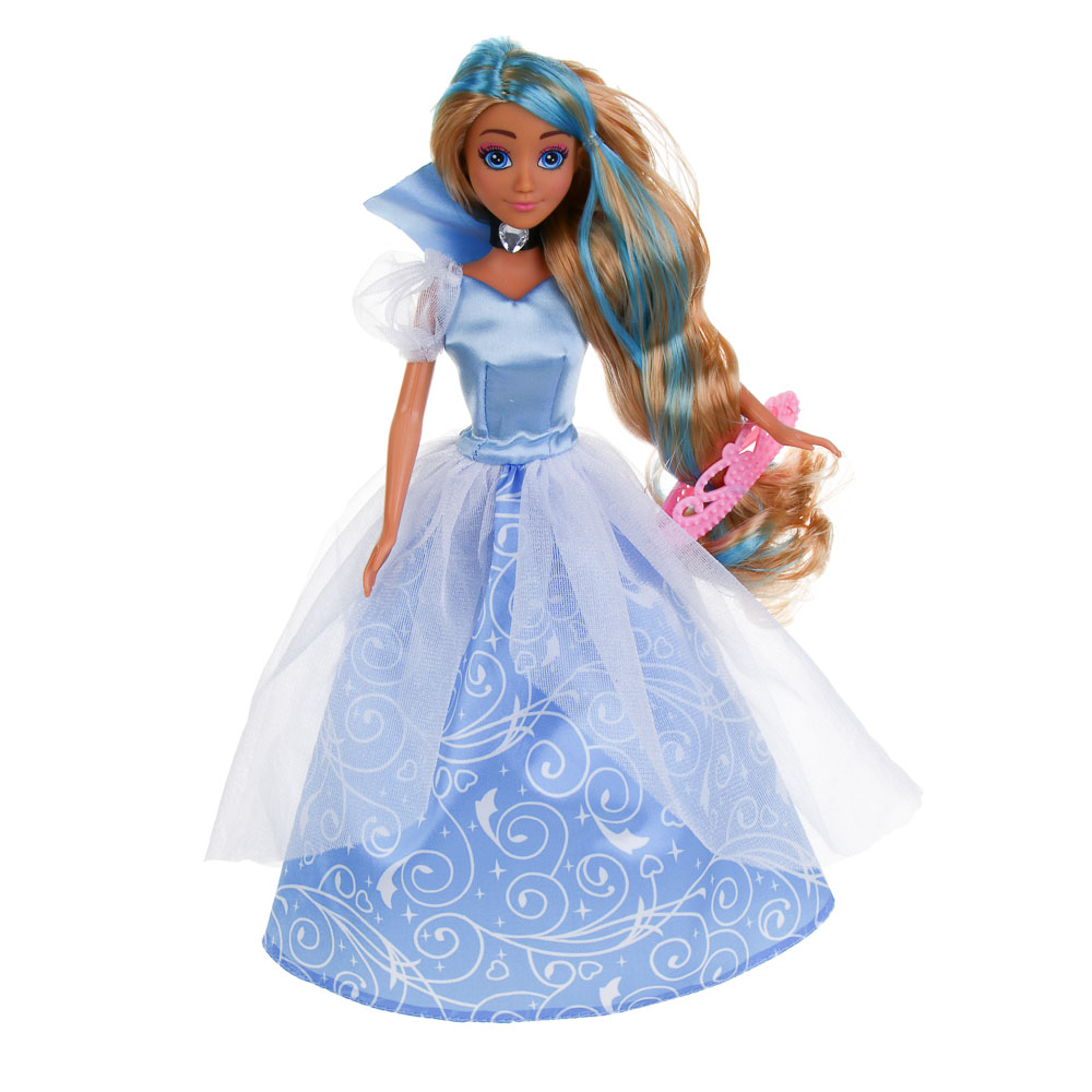 ИГРОЛЕНД Кукла в бальном платье, 28 см, PVC, ABS, полиэстер, 22х6х32,5 см, 2 дизайна - #4