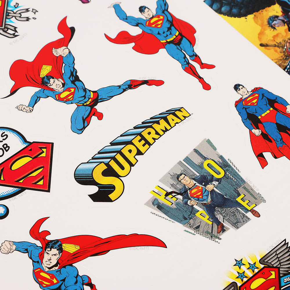 Наклейки пленочные большие 21х27,5см, в ассортименте - #9