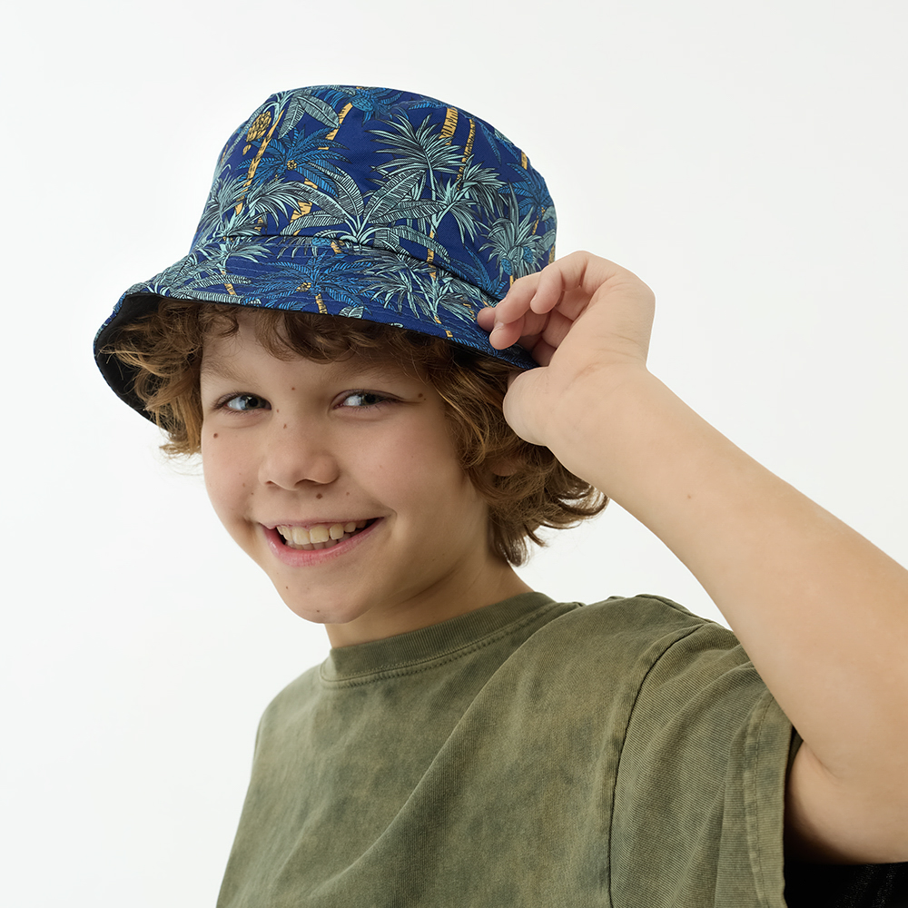 GALANTE Панама подростковая, р.56, 100% полиэстер, пальмы, ВЛ25-07, #5 - #9