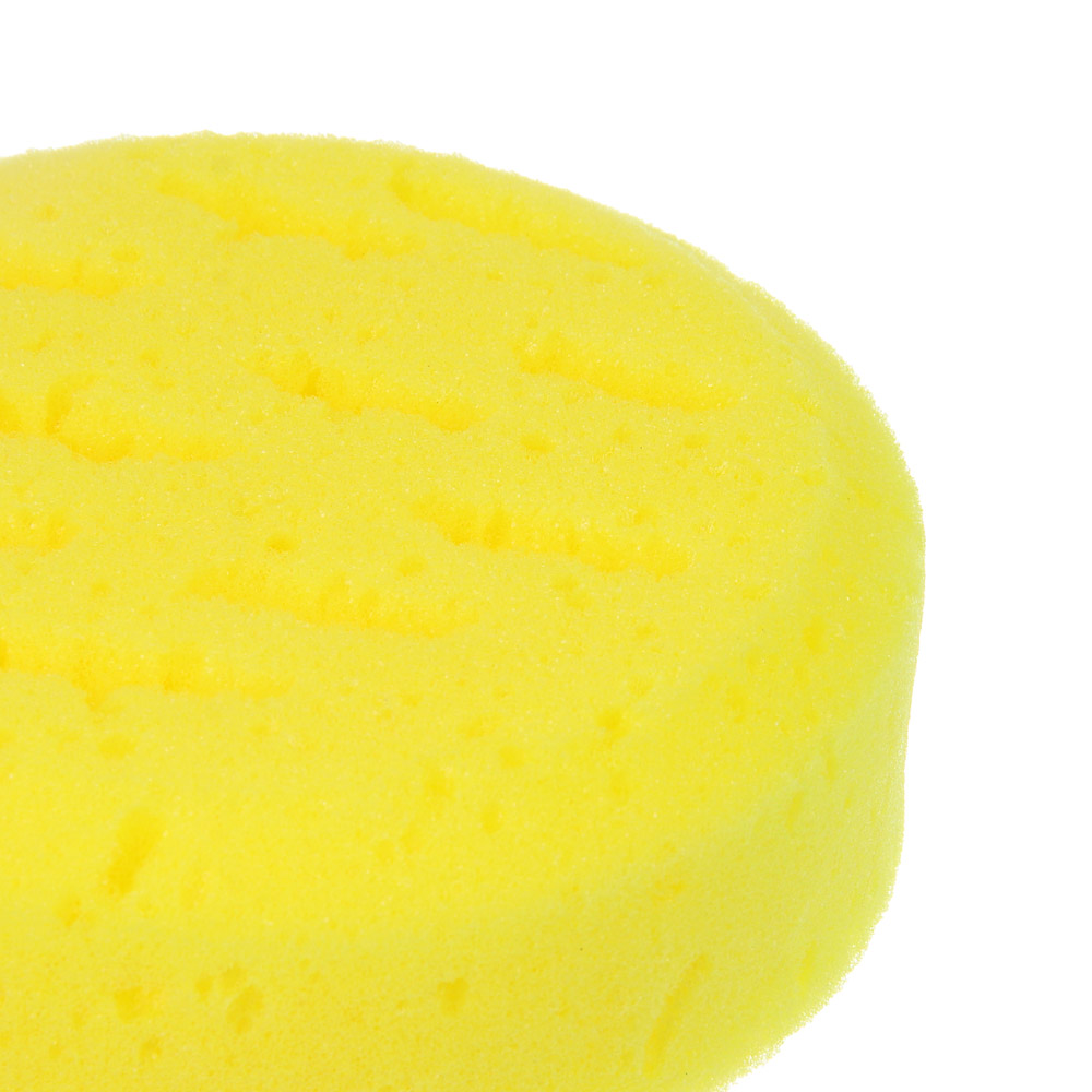 ЮL Мочалка-губка поролоновая крупнопористая с подвесом, полиуретан, 13,5х5см, 3 цвета - #5