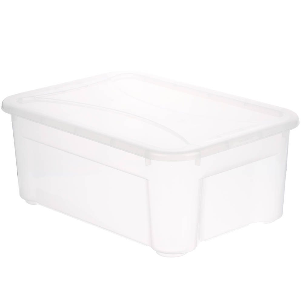 Контейнер универсальный 12 л, пластик, 39х27,5х15,5 см, с крышкой - #1