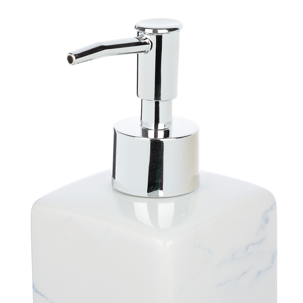 VETTA Дозатор для жидкого мыла, "Мрамор", керамика - #2