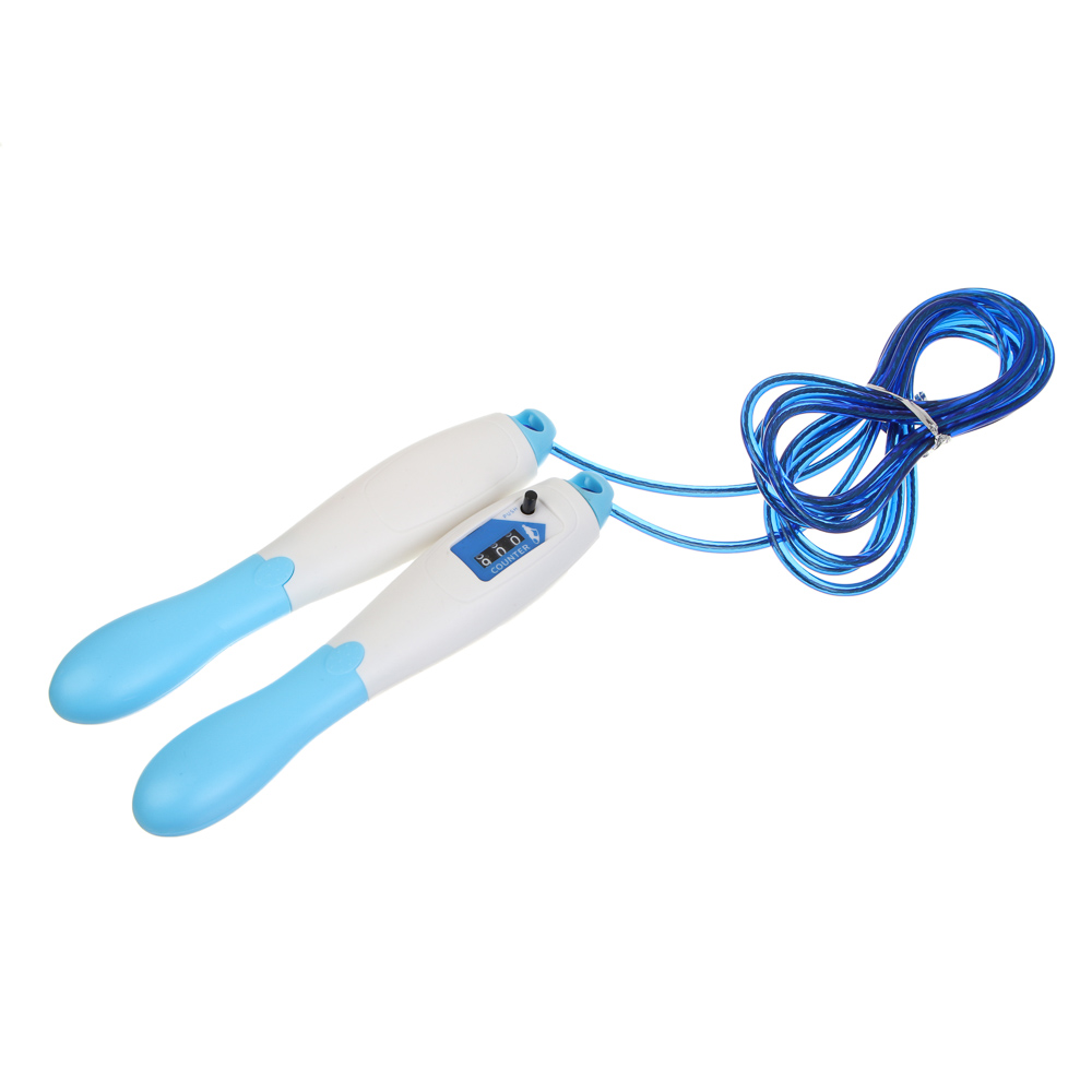 Скакалка со счетчиком тм BY SPORT, 3 м, d4мм, ПП, сталь, 4 цвета - #2