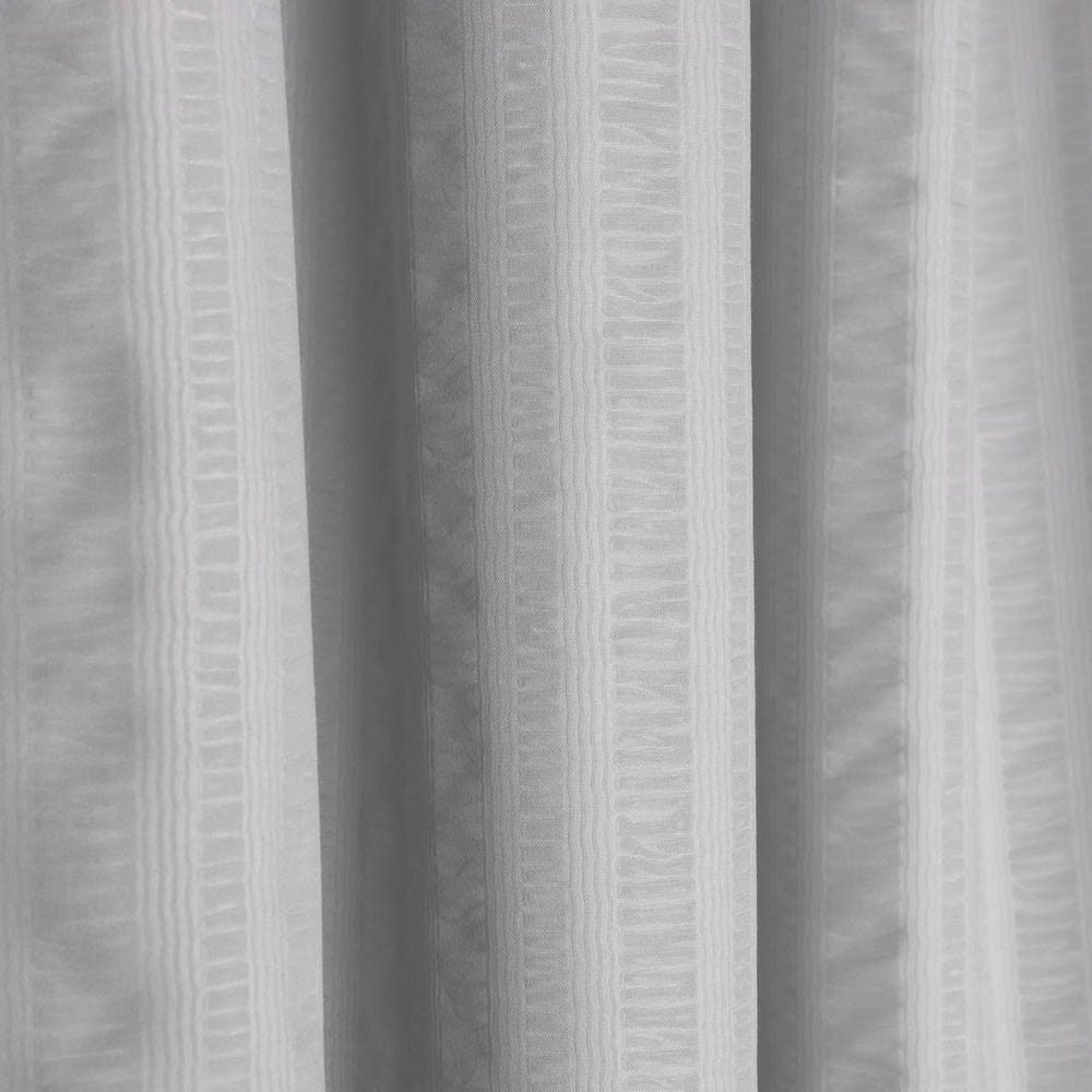 Штора для ванной 180х200см SWANNY, GRANIT5, светло-серый, полиэстер, SWC-80-24-LGR - #2