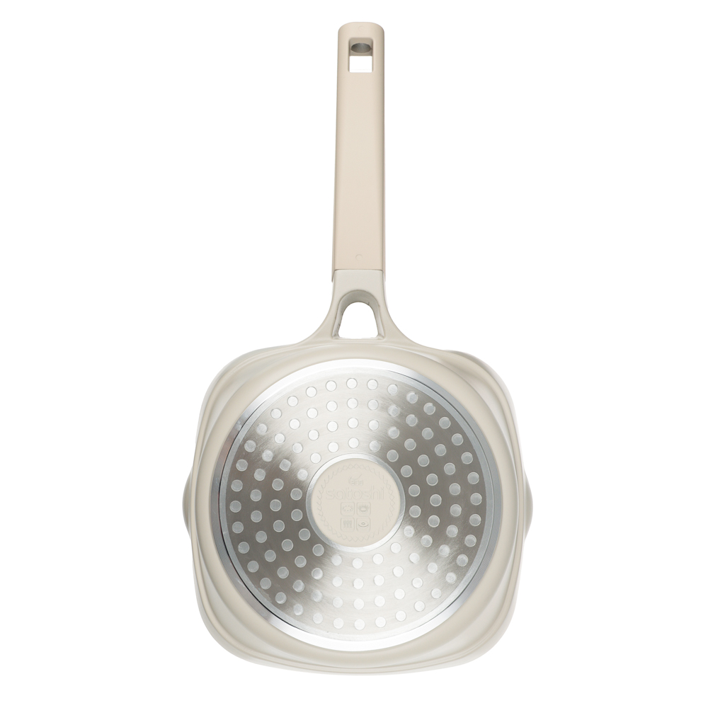 SATOSHI Мулон Ковш с крышкой литой 1,9л, 18х8,5см, антипригарное покрытие, индукция - #7