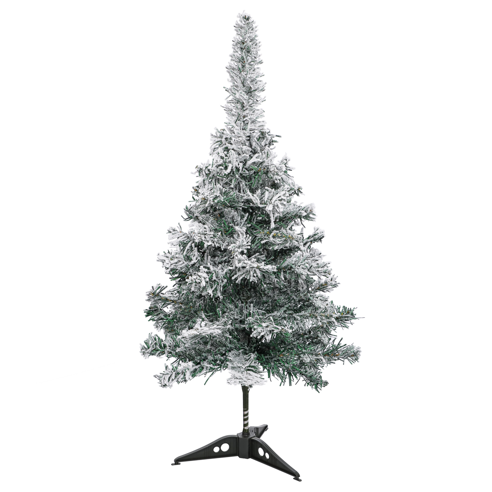 Ель 60см, 45 веток, снежная, флокирование, ПВХ, 26-16 - #1