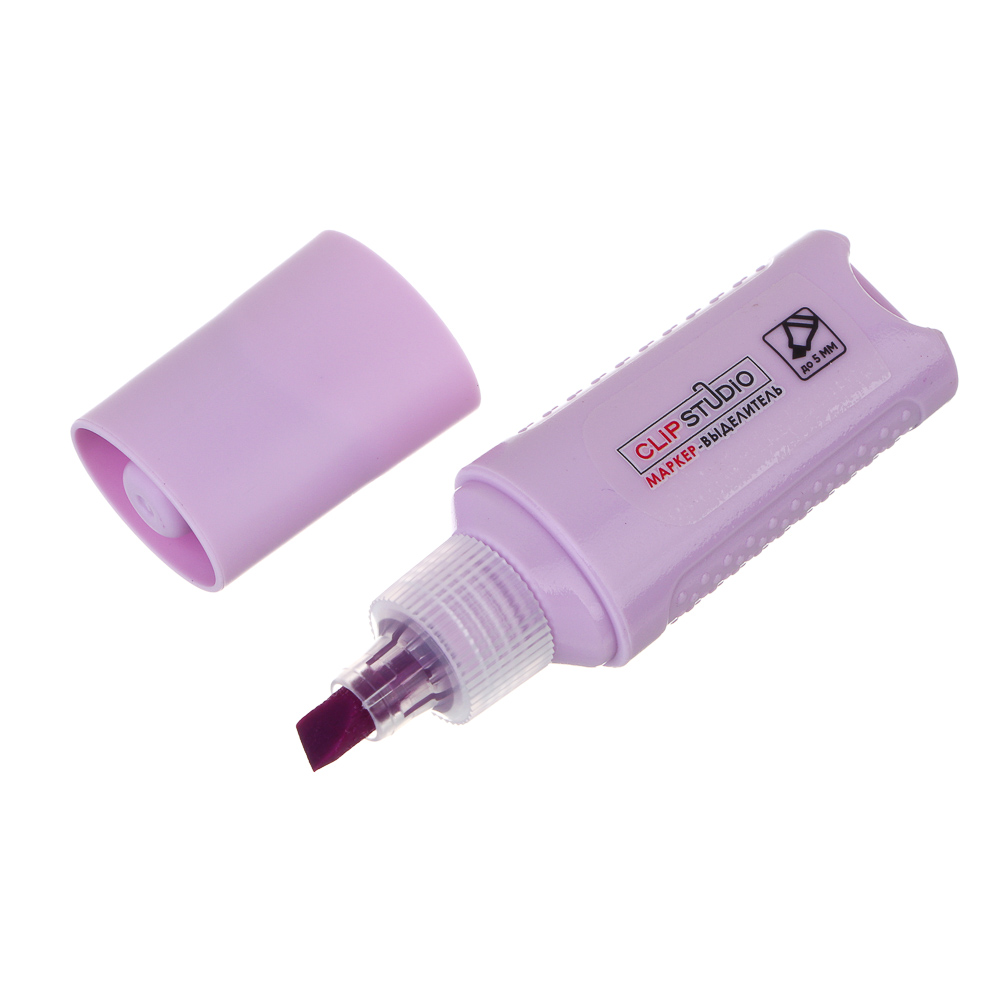 ClipStudio Текстовыделители мини, толщина линии 4.8 мм, набор 3 цвета, ОПП пакет с подвесом - #3