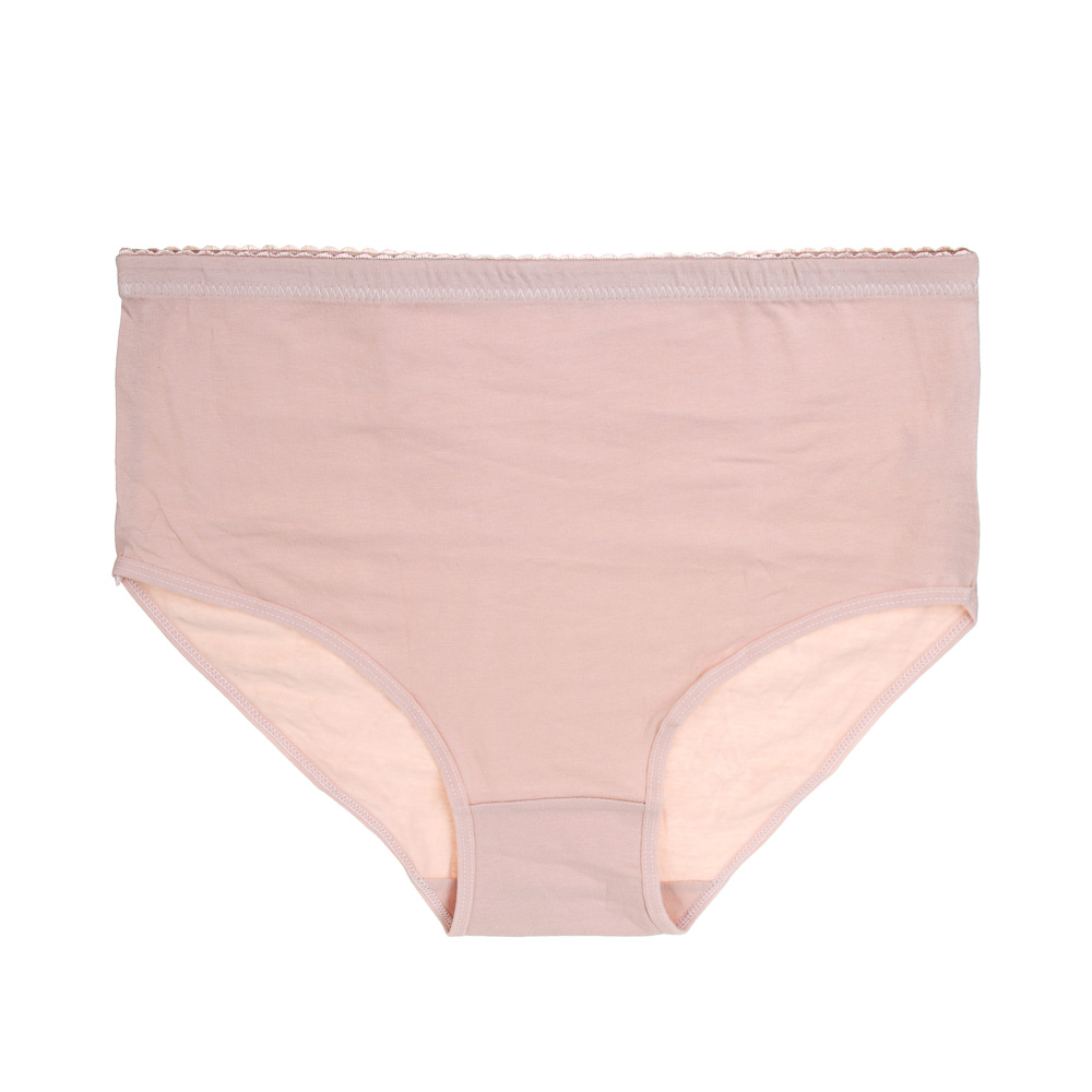 GALANTE Трусы женские макси с высокой талией, р.54, 95%хлопок, 5%спандекс, бежевый, НБ25-13 - #1