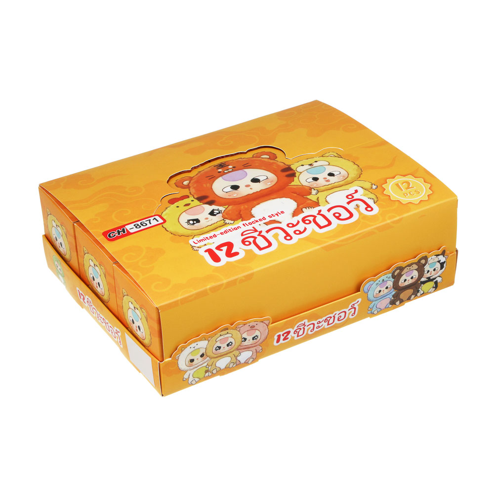 Игрушка Сюрприз "Милашки" флок, полистоун, 7х6х6см, 11 дизайнов - #12