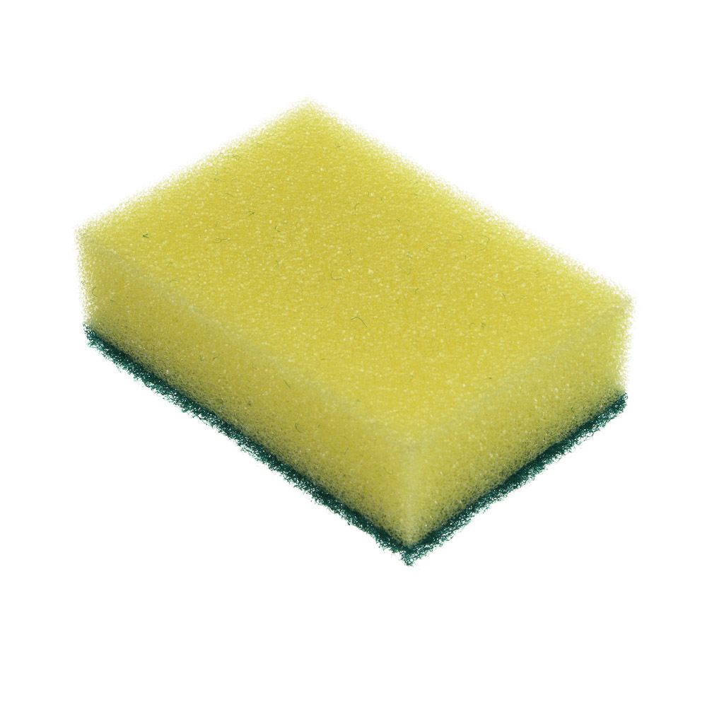 Дозатор для моющего средства, тм VETTA, отсек для губки, губка в компл., 500 мл, 17х13х14см, пластик - #8