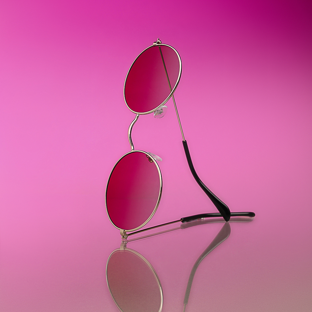 GALANTE Очки солнцезащитные, пластик, металл, 135x43мм, 4 цвета - #9