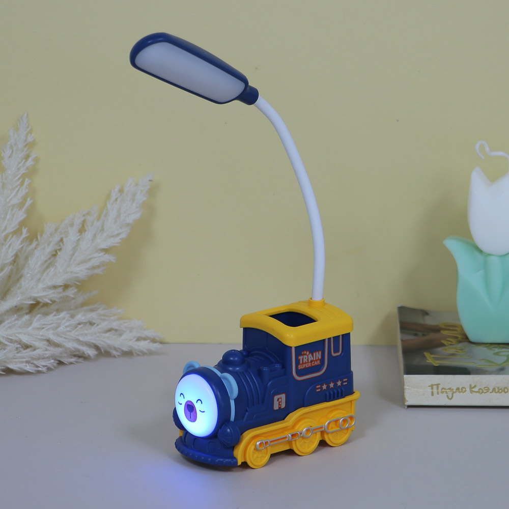 Светильник LED 2 в 1 "Паровозик", USB, АБС пластик, 10х5х29см, 4 дизайна - #10