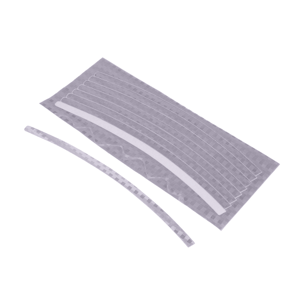 ЕРМАК Набор светоотражающих наклеек, 8 штук, 21*0,9 см, белый - #2