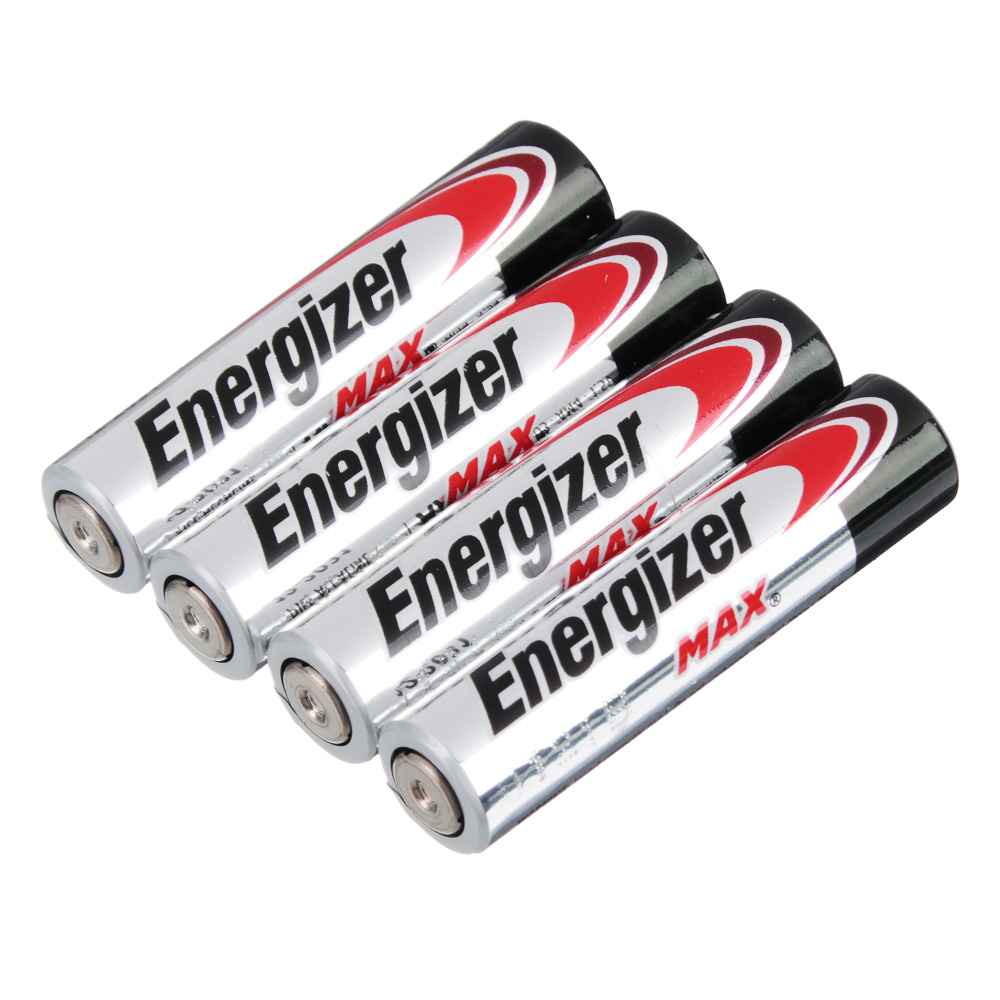 Батарейки, 4 шт, щелочная, тип ААA (LR03), BL, Energizer MАХ "Alkaline" - #2