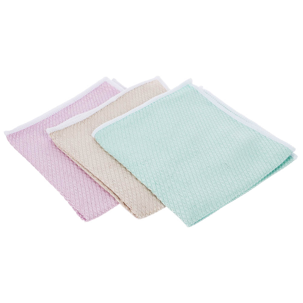 VETTA Салфетка из микрофибры, для стекол и зеркал, 30х30см, 210г/кв.м., 3 цвета - #2