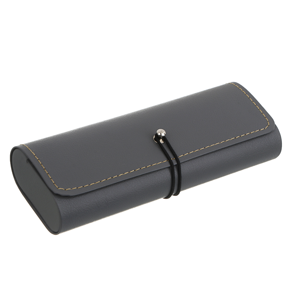 Футляр для очков полу-формованный на застежке тм ЮL Авентус, ПУ, 16х6,5х3см, 2 цвета - #2