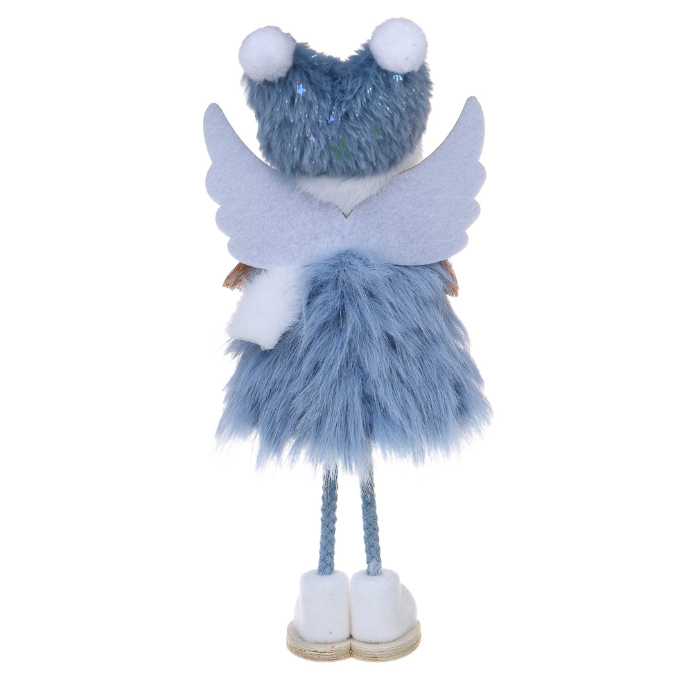 СНОУ БУМ Сувенир Ангелочек 11x4x25 см, полиэстер, синий - #5