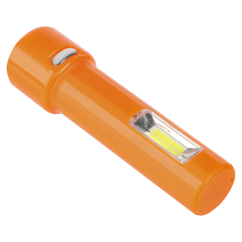 Фонарь ручной тм ЕРМАК, 400 мАч, 107х30 мм, 4 режима, LED СОВ, USB, пластик - #5