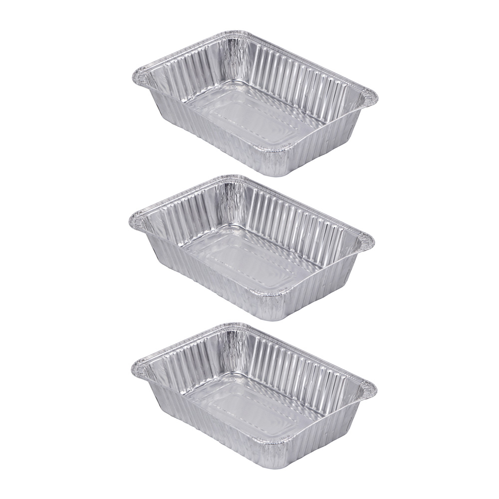 Набор алюминиевых форм для приготовления тм VETTA, алюминий, 22х15,5х4,5см, дно 18x11,5см, 1050мл, L - #1