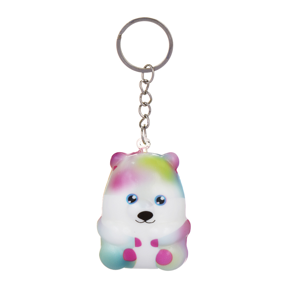 ИГРОЛЕНД Игрушка антистресс, сквиш - брелок "Малыш в корзиночке", PU, 12х17см, 12 дизайнов - #7