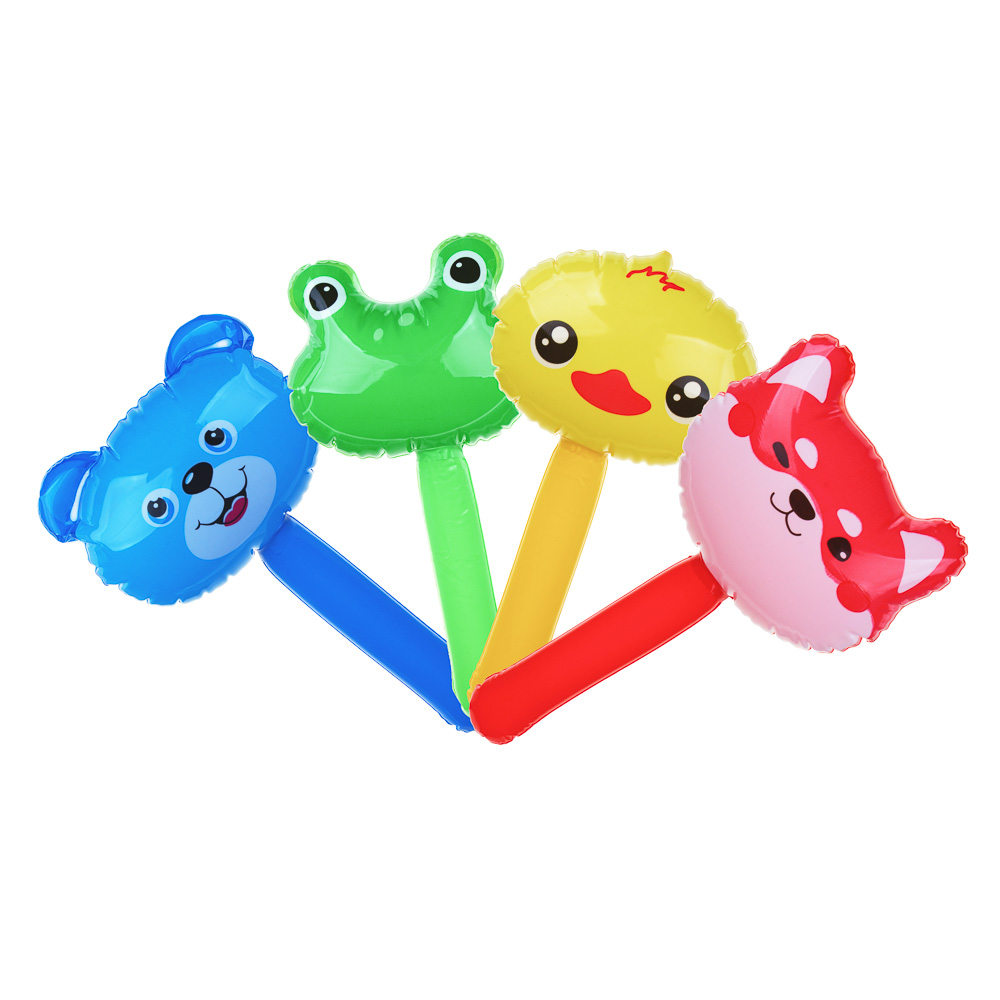 Игрушка надувная "Зверушки", тм BY SPORT, 30см, ПВХ 0.13мм, микс - #1