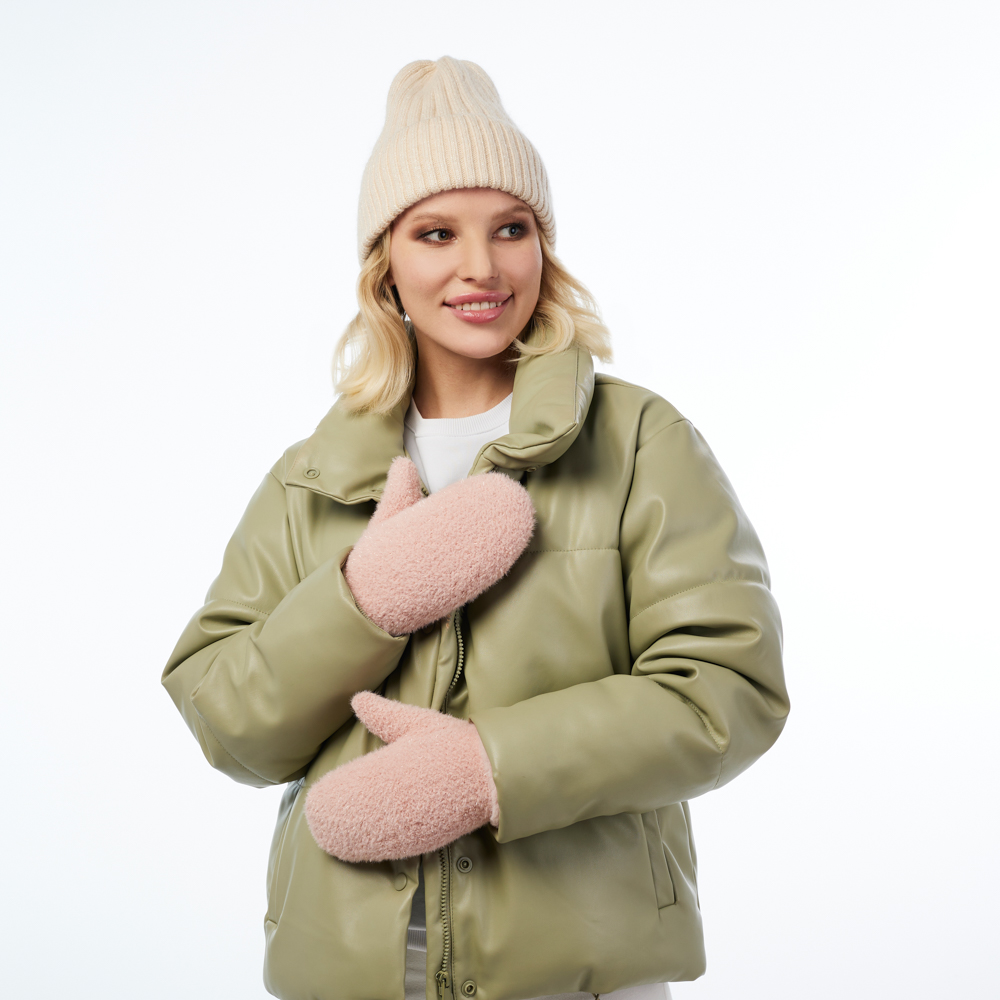 GALANTE Рукавицы женские на веревке р. 18-20,3 цвета, СЗПВ-13 - #1