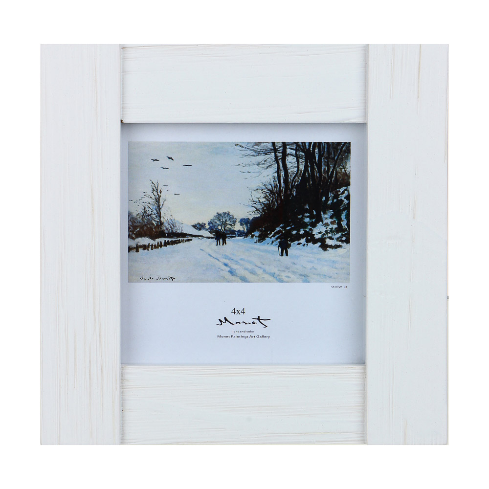 Фоторамка, дерево, 10 см, арт 33 - #2