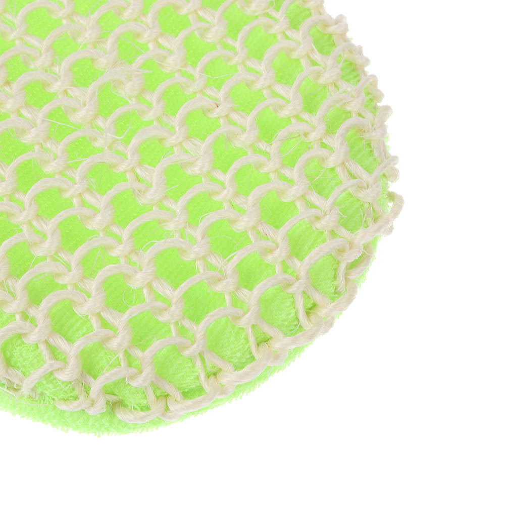 ЮL Мочалка варежка банная, сизаль, полиэстер, поролон, 21,5х18см, 3 цвета, МЭ24-02 - #10