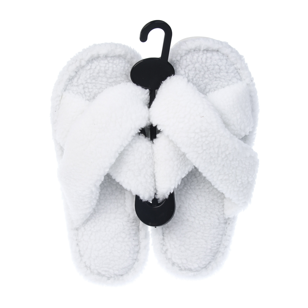 Обувь домашняя женская открытая, размер 38-39, цвет белый, #6 - #4