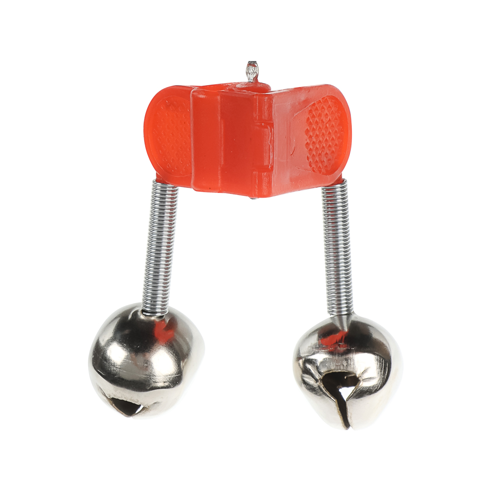 Бубенчик двойной на клипсе тм AZOR FISHING, размер S, металл - #4