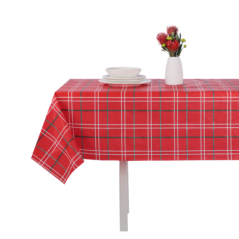 PROVANCE Щелкунчик Скатерть ПЕВА на текстильной основе, 132х178см, 50% полиэстер, 50% ПЕВА - #1