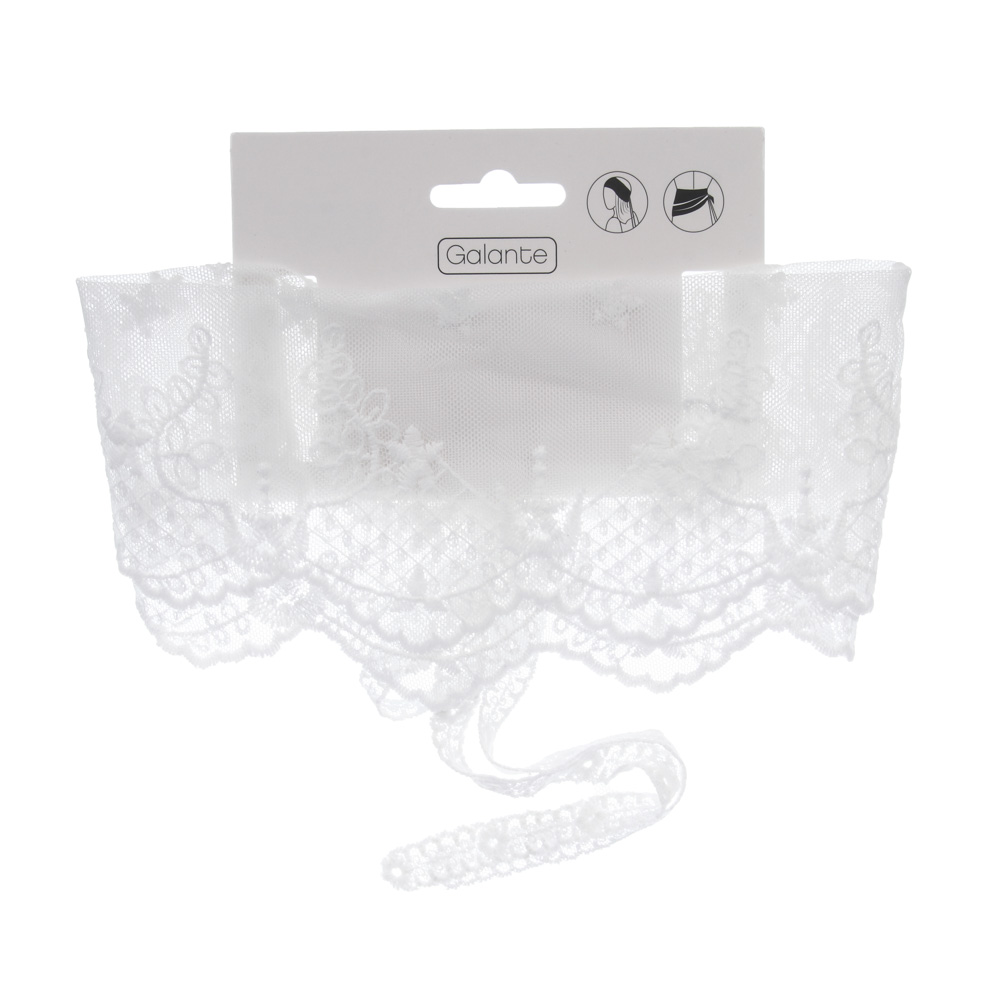 Повязка, 100% полиэстер, тм GALANTE, р-р 60*30, белая, #2 - #7