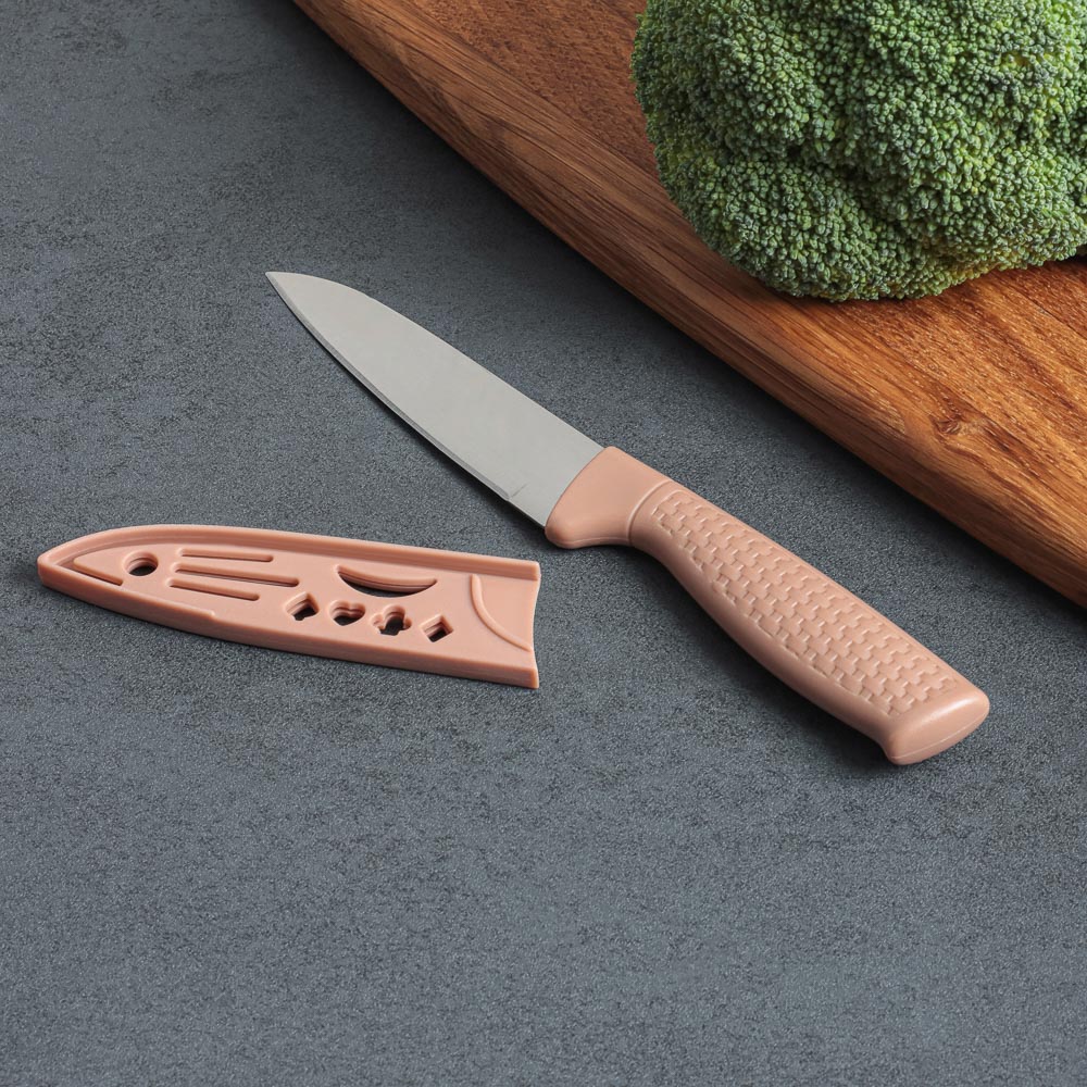 Нож для овощей в чехле, 19,5х2,5см - #9