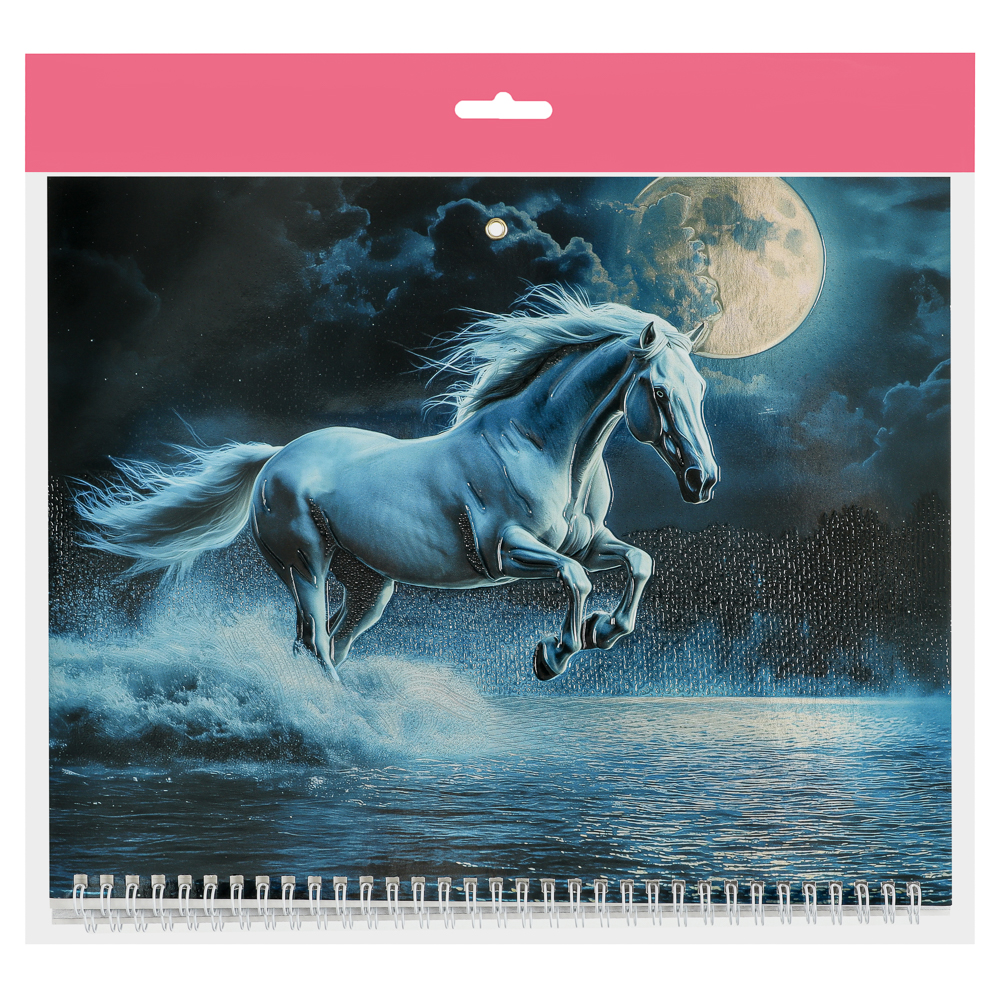 Календарь квартальный Символ Года 2026, 31x68см, тиснение с металлизированным покрытием - #5